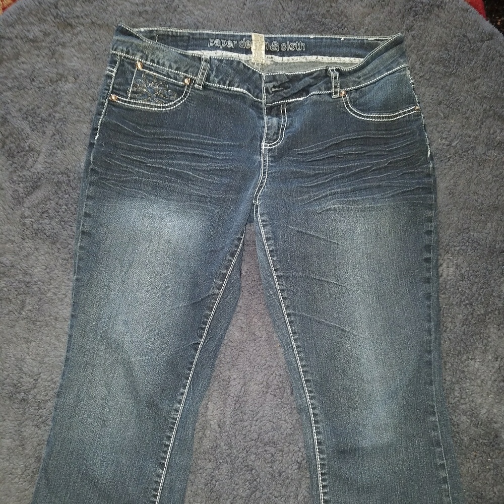 Paper Denim & Cloth large jean capri